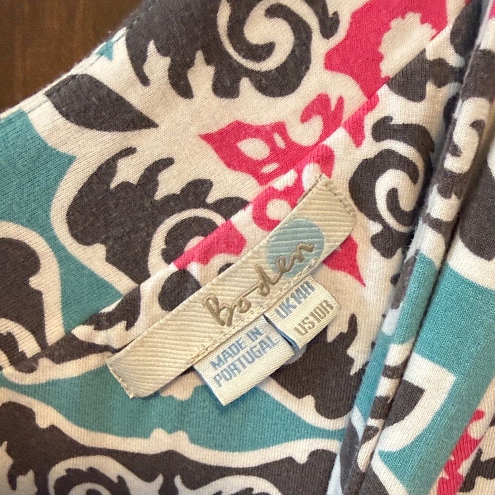 Boden Multicolor Patterned Maxi Dress - Picture 2 of 9